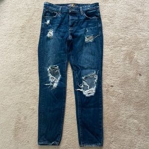 Lucky Brand Ripped Blue Jeans